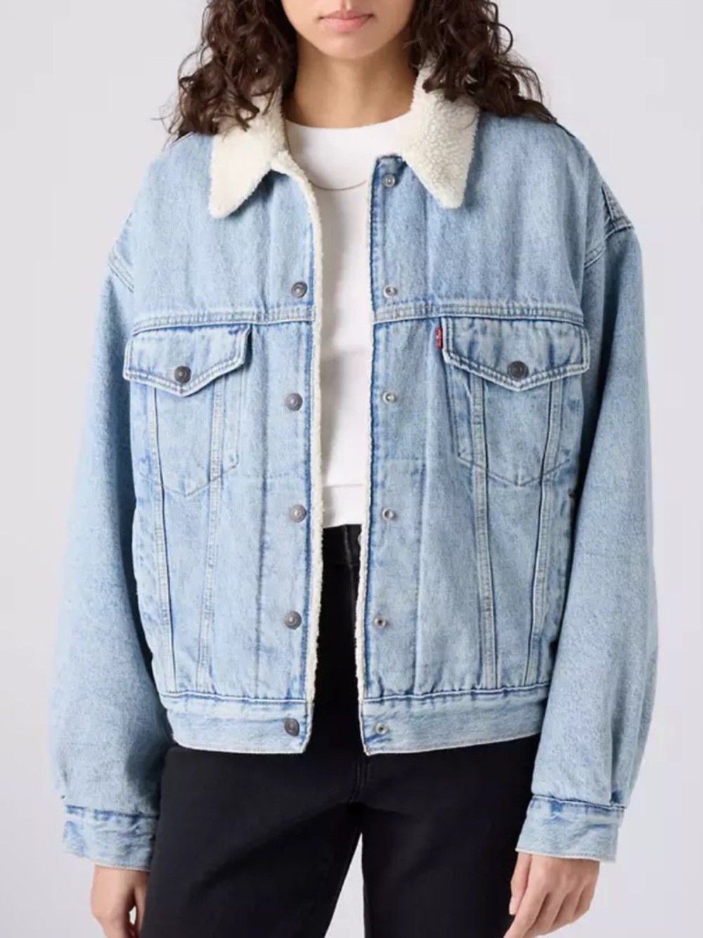 Levi’s Sherpa-Lined Denim Jacket
